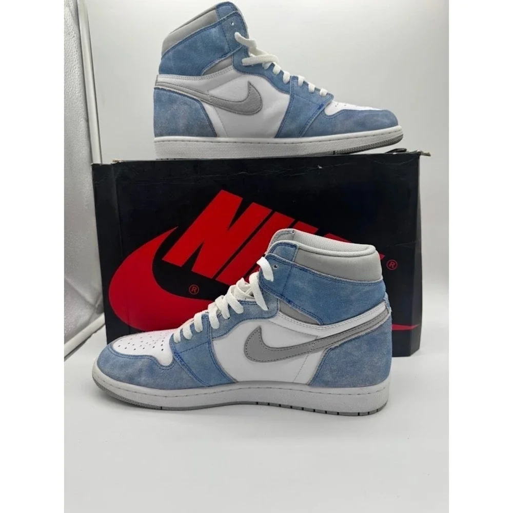 Air Jordan 1 Retro High OG Hyper Royal Blue White 555088-402 Mens Size 13